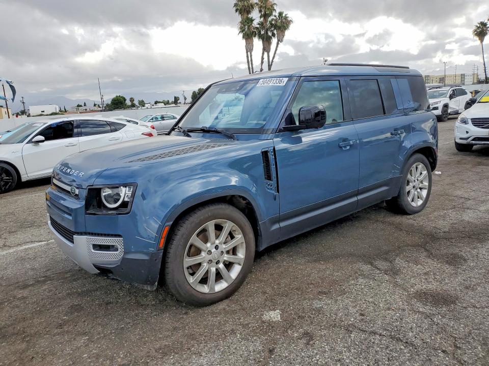 2020 Land rover Defender VIN SALEJEEX2L2015705 COPART salvage auction — WATER/FLOOD, Ca - Salvage Certificate, sold $18,600 on 2026-07-14 (photo 1)