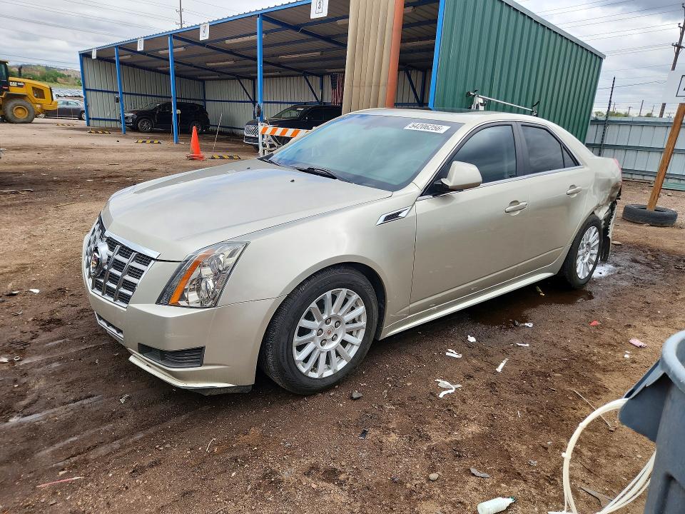 2013 Cadillac Cts VIN 1G6DE5E5XD0107537 COPART salvage auction — REAR END, Co - Salvage Title, sold $1,750 on 2026-07-29 (photo 1)