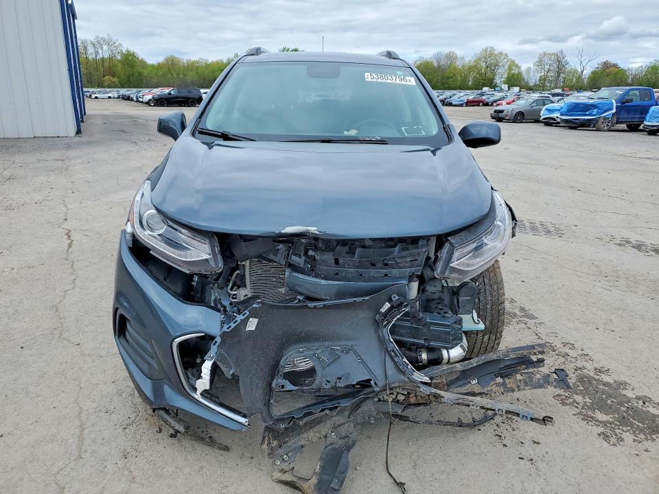 2022 Chevrolet VIN KL7CJPSM4NB560826 COPART salvage auction — FRONT END, Ny - Mv-907A Salvage Certificate, sold $975 on 2026-07-09 (photo 5)