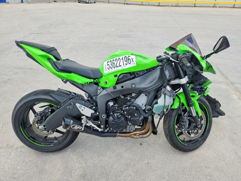 2025 Kawasaki Zx VIN JKBZXJK11SA007511 COPART salvage auction — FRONT END, Tx - Salvage Vehicle Title, sold $2,950 on 2026-07-30 (photo 1)