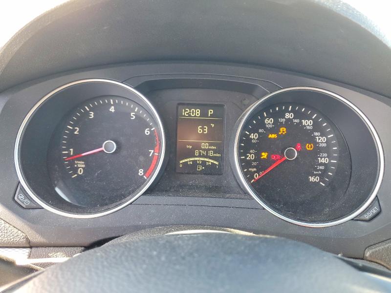 2015 Volkswagen Jetta VIN 3VWD17AJ1FM201813 COPART salvage auction — FRONT END, Ca - Salvage Certificate, sold $1,250 on 2026-07-02 (photo 9)