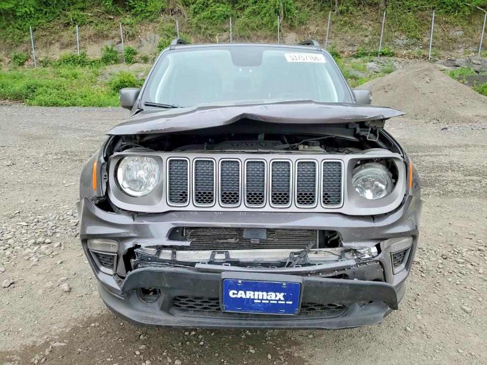 2020 Jeep VIN ZACNJBD16LPL98571 COPART salvage auction — FRONT END, Salvage Title, sold $400 on 2026-08-17 (photo 5)