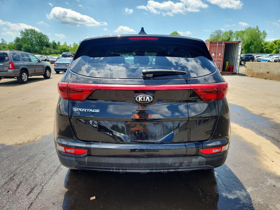 2018 Kia VIN KNDPMCAC8J7400099 COPART salvage auction — FRONT END, VA - CERT OF TITLE - SALVAGE, sold $1,600 on 2026-07-24 (photo 6)