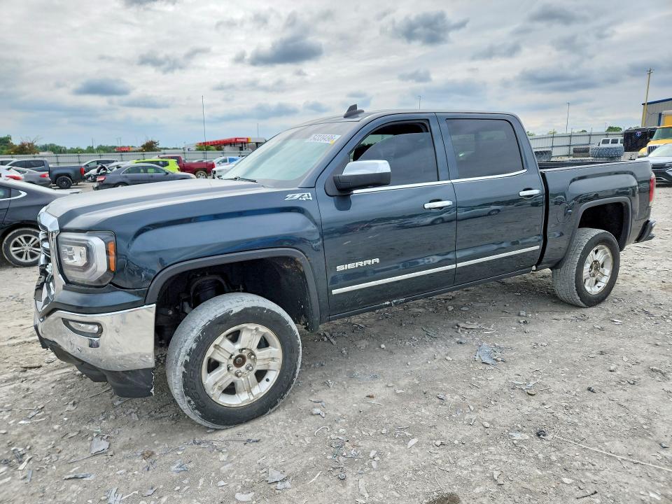 2018 Gmc SIERRA VIN 3GTU2NEC6JG550795 COPART salvage auction — FRONT END, Il - Salvage Certificate, sold $8,700 on 2026-08-19 (photo 1)