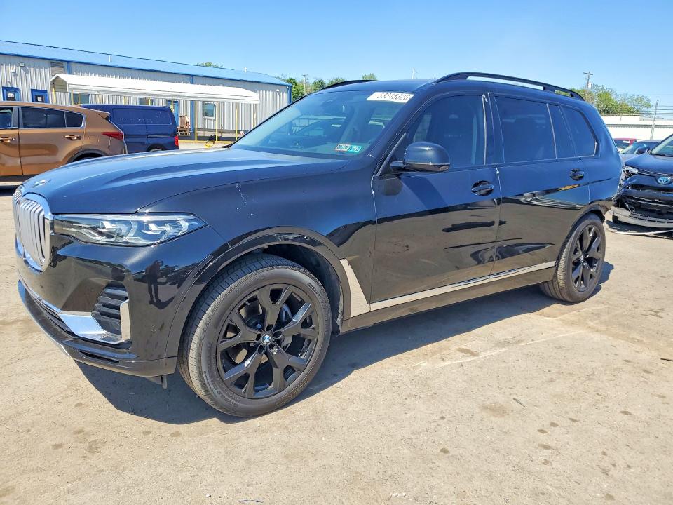 2021 BMW X7 VIN 5UXCW2C02M9F57191 COPART salvage auction — REAR END, Salvage Title, sold $20,500 on 2026-07-10 (photo 1)