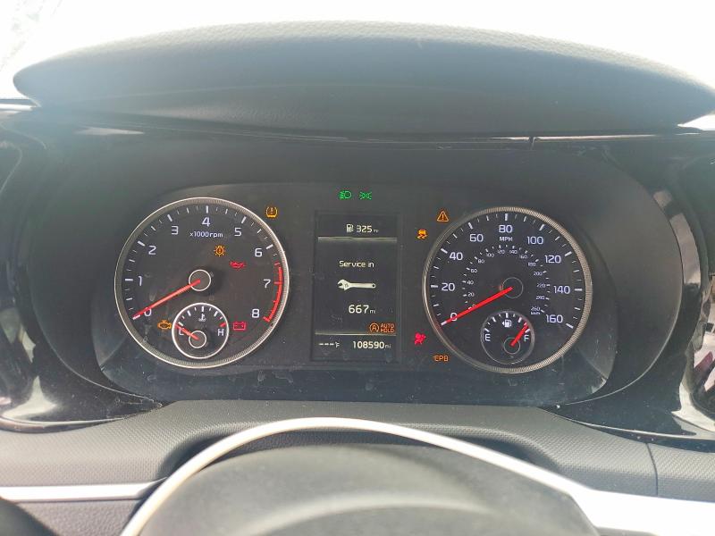 2022 Kia VIN 5XXG24J25NG123234 COPART salvage auction — FRONT END, Il - Salvage Certificate, sold $1,850 on 2026-07-28 (photo 9)