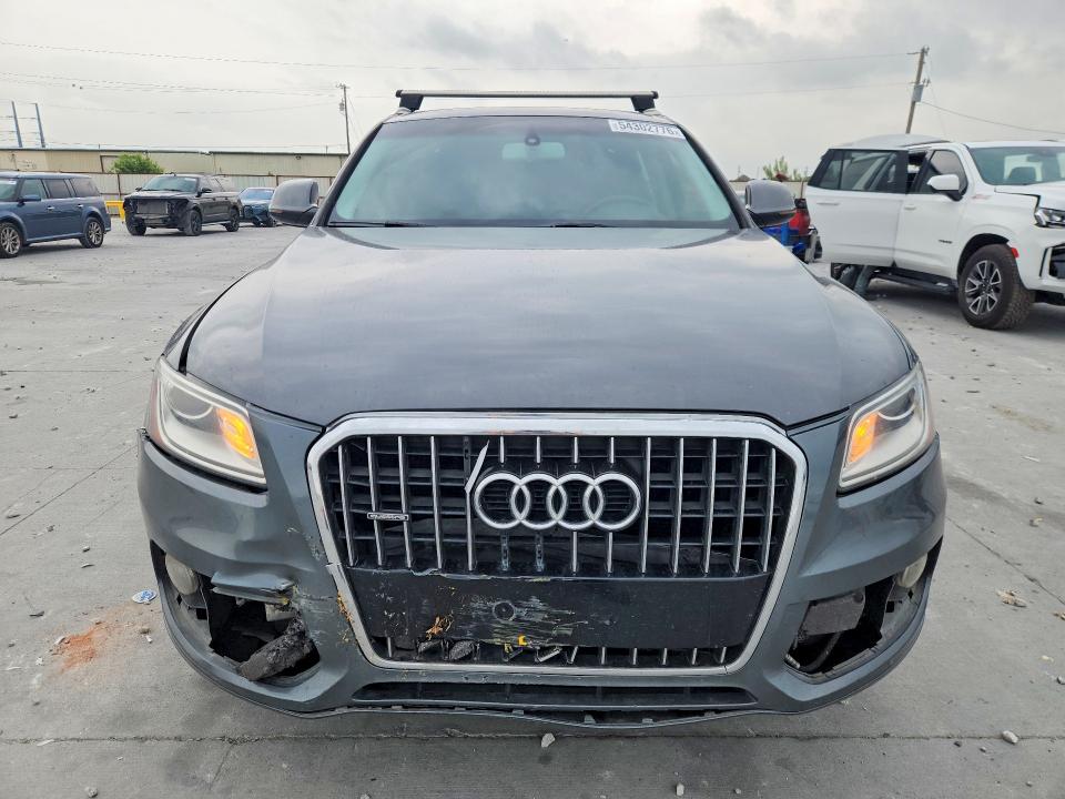 2016 Audi Q5 VIN WA1C2AFP5GA103088 COPART salvage auction — FRONT END, Tx - Salvage Vehicle Title, sold $1,850 on 2026-07-07 (photo 5)