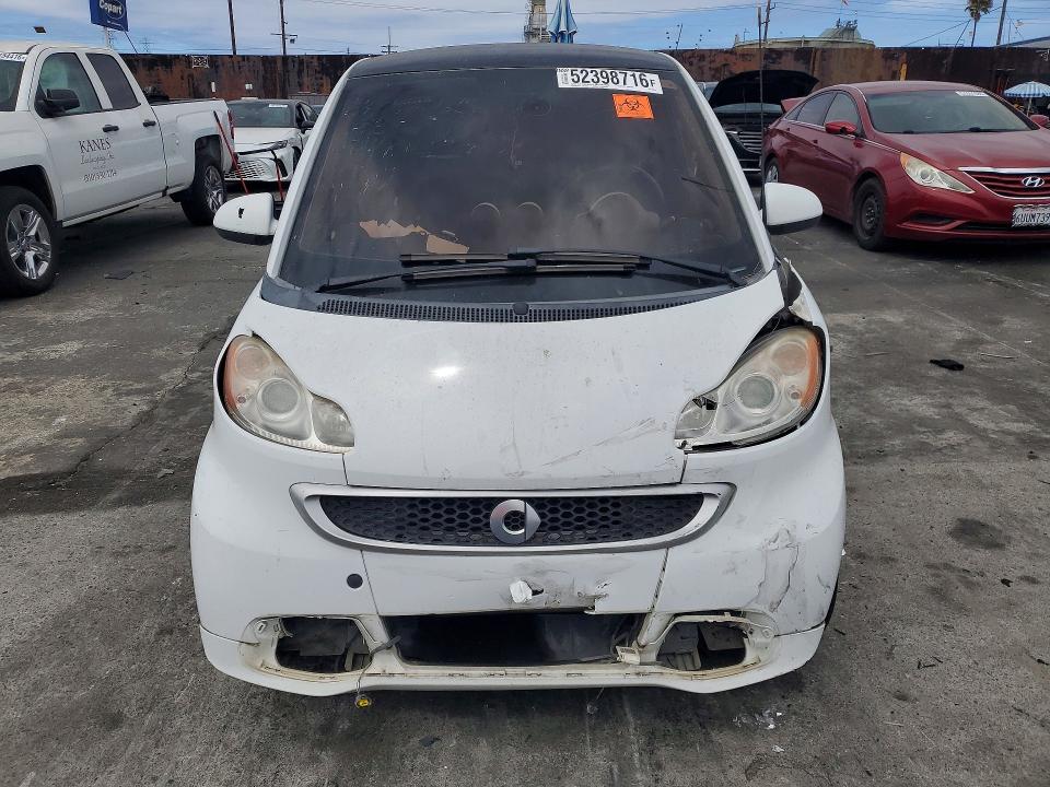 2013 Smart VIN WMEEJ3BA5DK639903 COPART salvage auction — FRONT END, Ca - Salvage Certificate, sold $350 on 2026-07-31 (photo 5)