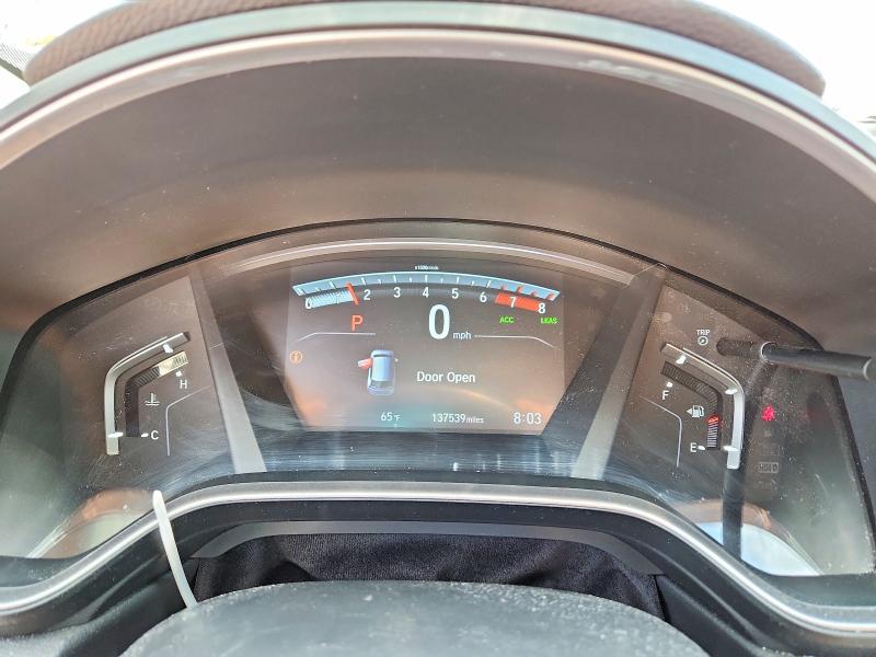 2018 Honda Cr-v VIN 7FARW2H82JE002397 COPART salvage auction — HAIL, Mo - Salvage Certificate Of Title, sold $6,600 on 2026-07-08 (photo 9)