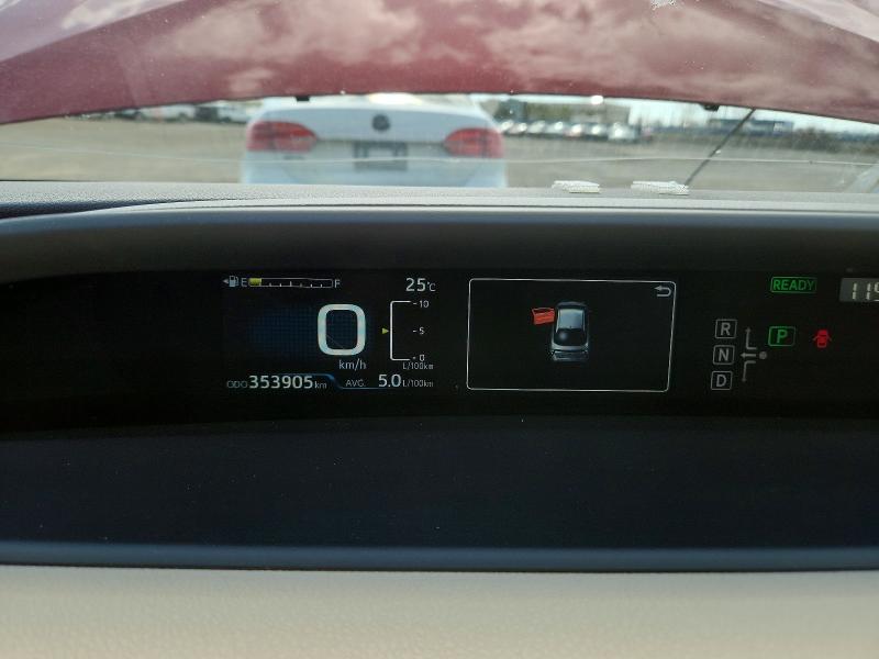 2017 Toyota Prius VIN JTDKARFU7H3530951 COPART salvage auction — FRONT END, AB - BOS - SALVAGE, sold $2,700 on 2026-07-21 (photo 9)