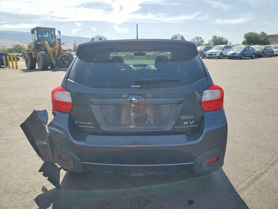 2013 Subaru Xv VIN JF2GPACC0DG836993 COPART salvage auction — REAR END, CA - SALVAGE CERTIFICATE, sold $60 on 2026-07-28 (photo 6)
