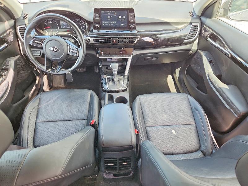 2021 Kia Seltos VIN KNDERCAA8M7222562 COPART salvage auction — SIDE, Fl - Certificate Of Destruction, sold $5,400 on 2026-07-06 (photo 8)