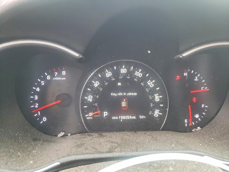 2014 Kia Sorento VIN 5XYKU4A7XEG432158 COPART salvage auction — FRONT END, Va - Cert Of Title - Salvage, sold $1,550 on 2026-07-06 (photo 9)