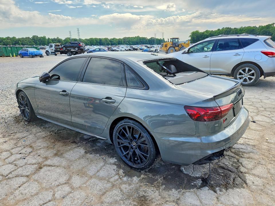 2024 Audi Rs4 VIN WAUB4AF43RA043992 COPART salvage auction — SIDE, Ga - Cert Of Title-Salvage, sold $5,800 on 2026-07-30 (photo 2)