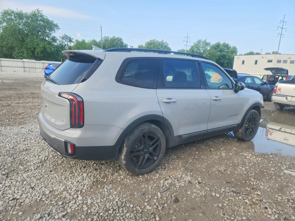 2023 Kia Telluride VIN 5XYP5DGC4PG353000 COPART salvage auction — FRONT END, Oh - Cert Of Title-Salvage, sold $9,600 on 2026-07-24 (photo 3)