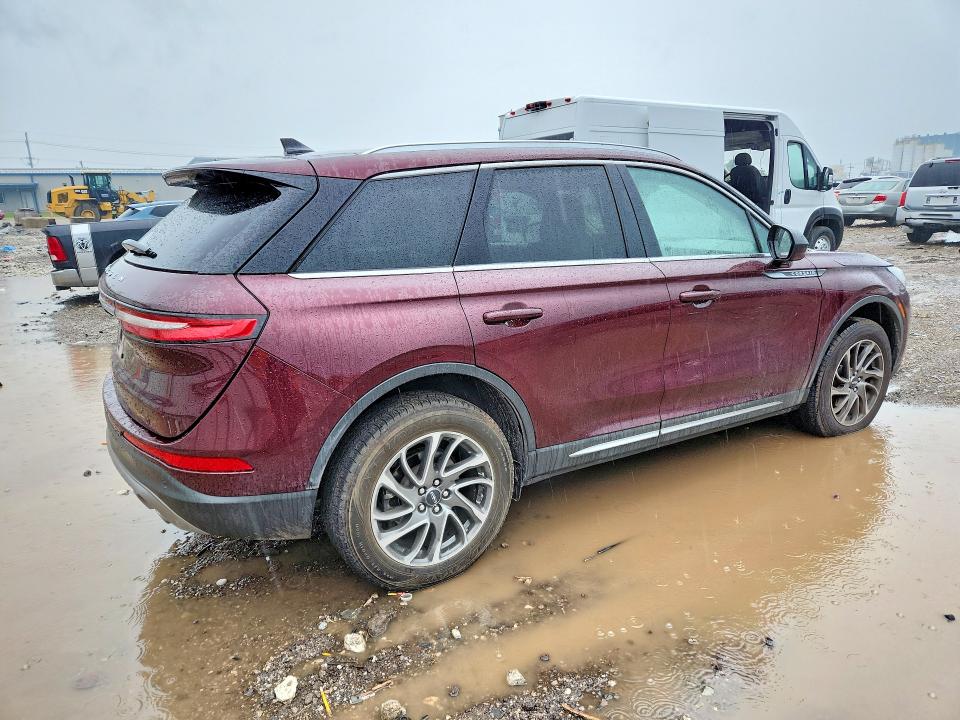 2020 Lincoln Corsair VIN 5LMCJ1D99LUL15331 COPART salvage auction — HAIL, IL - SALVAGE CERTIFICATE, sold $7,100 on 2026-07-29 (photo 3)