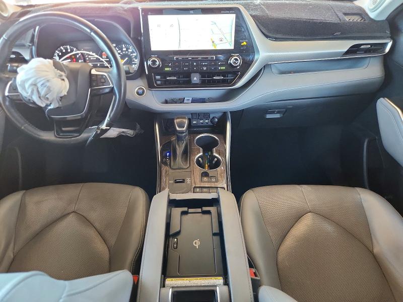 2020 Toyota Highlander VIN 5TDFZRAH6LS026645 COPART salvage auction — FRONT END, Az - Cert Of Title - Salvage, sold $14,600 on 2026-07-02 (photo 8)