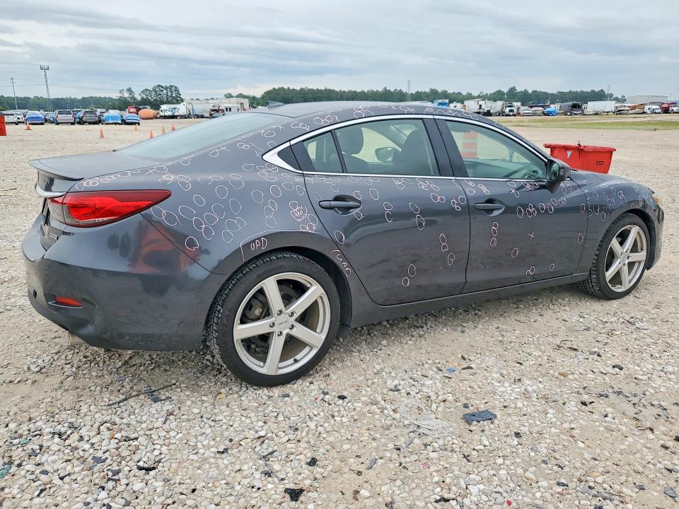 2015 Mazda 6 VIN JM1GJ1W58F1191240 COPART salvage auction — HAIL, TX - CERTIFICATE OF TITLE, sold $250 on 2026-07-21 (photo 3)