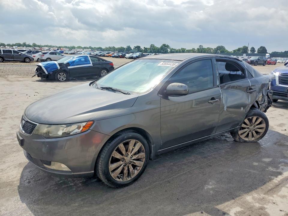 2013 Kia Forte VIN KNAFW4A31D5687228 COPART salvage auction — REAR END, Mo - Salvage Certificate Of Title, sold $175 on 2026-07-13 (photo 1)