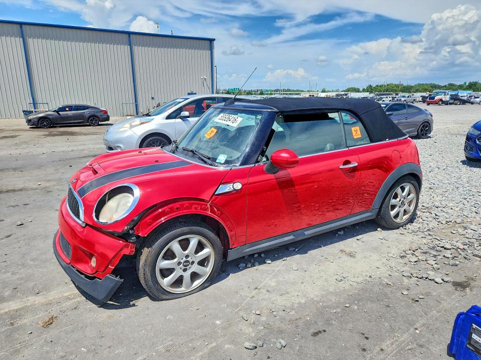 2010 Mini Cooper VIN WMWMS3C51ATY08889 COPART salvage auction — STRIPPED, Fl - Cert Of Title-Slvg Rebld Flood, sold $475 on 2026-07-22 (photo 1)