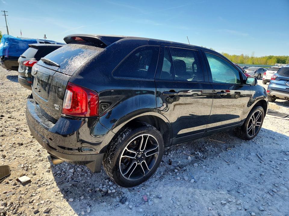 2013 Ford Edge VIN 2FMDK4JC5DBE30005 COPART salvage auction — SIDE, Mi - Certificate Of Title, sold $900 on 2026-07-02 (photo 3)