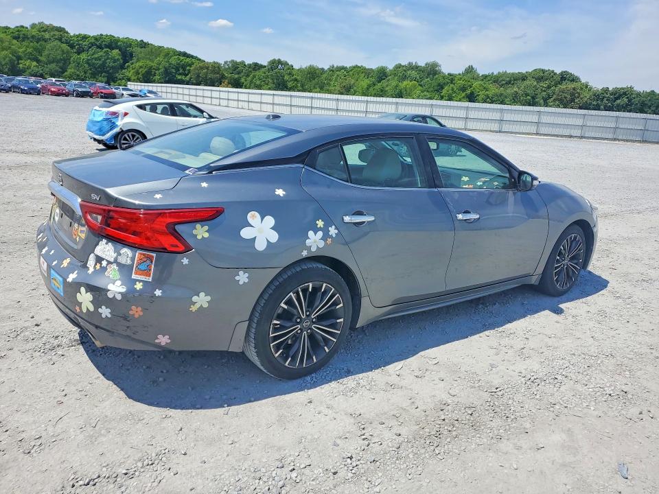 2016 Nissan Maxima VIN 1N4AA6AP9GC423464 COPART salvage auction — SIDE, Nc - Salvage Certificate Of Title, sold $1,750 on 2026-07-22 (photo 3)