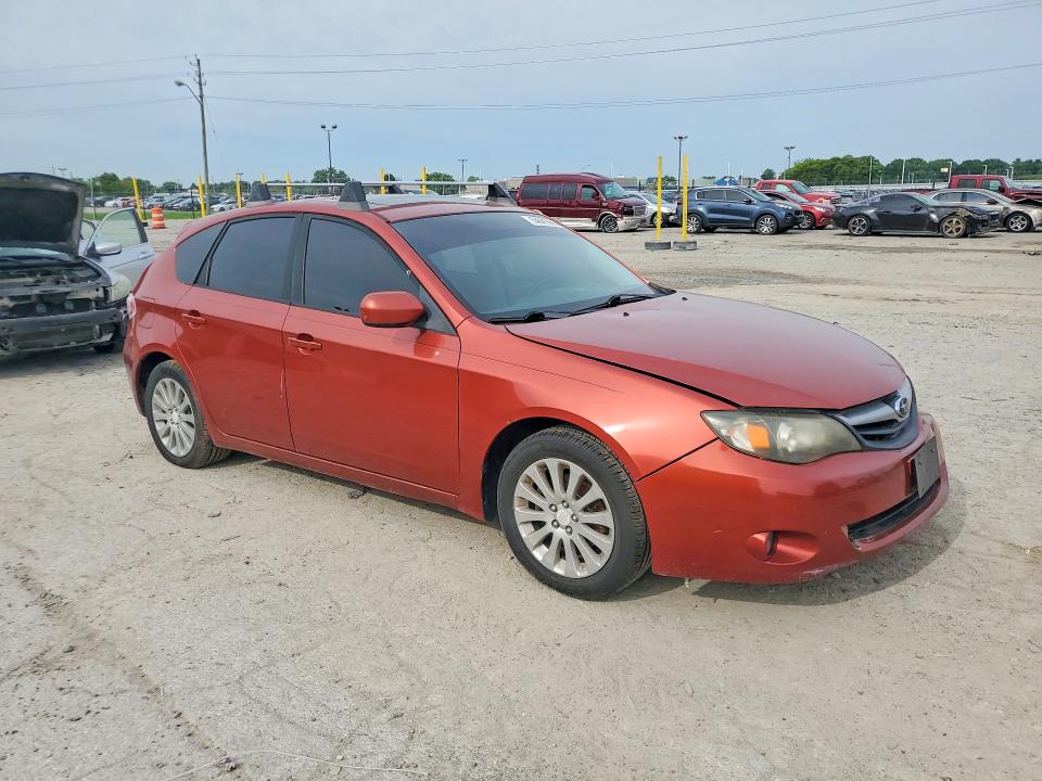 2011 Subaru Impreza VIN JF1GH6B66BH828141 COPART salvage auction — FRONT END, In - Cert Of Title-Salvage Title, sold $325 on 2026-07-10 (photo 4)