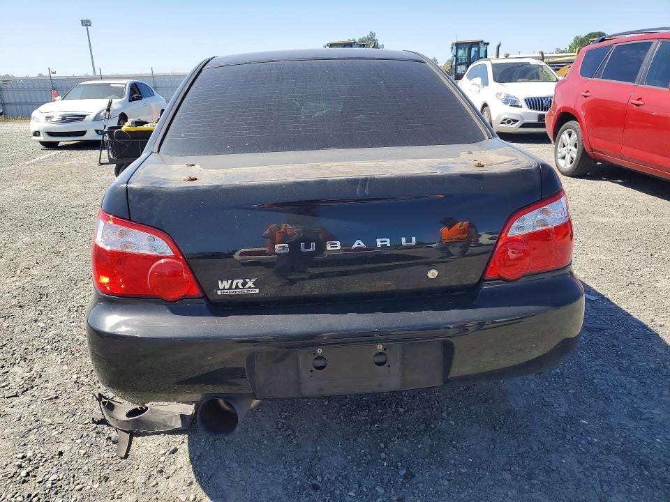 2004 Subaru Impreza VIN JF1GD29604H521609 COPART salvage auction — FRONT END, Ca - Salvage Certificate, sold $200 on 2026-07-07 (photo 6)