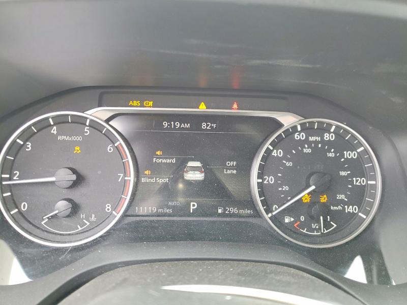 2025 Nissan Rogue VIN JN8BT3BB5SW411463 COPART salvage auction — FRONT END, Co - Public - Salvage Title, sold $6,700 on 2026-07-28 (photo 9)