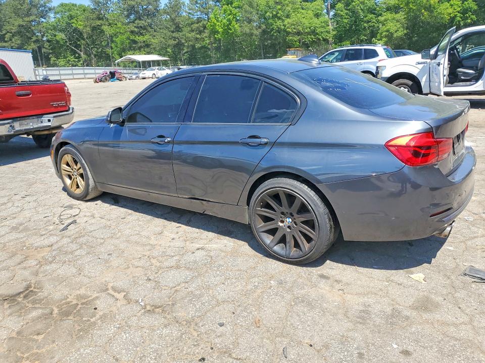 2016 BMW 3er VIN WBA8E9C51GK643551 COPART salvage auction — FRONT END, Ga - Certificate Of Title, sold $3,000 on 2026-07-27 (photo 2)