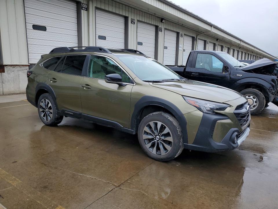 2025 Subaru Outback VIN 4S4BTANC9S3172050 COPART salvage auction — SIDE, Ky - Cert Of Title-Salvage (P), sold $14,900 on 2026-08-20 (photo 4)