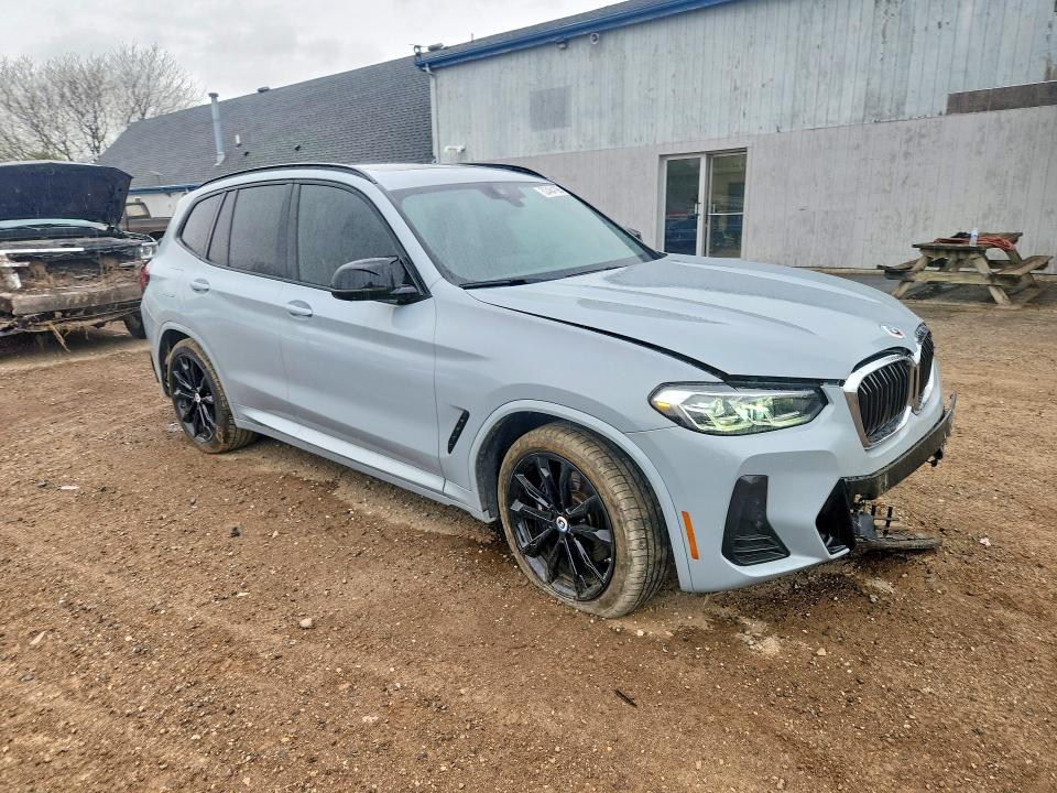 2023 BMW X3 VIN 5UX83DP02P9P97377 COPART salvage auction — FRONT END, Mi - Cert Of Title-Salvage Vehicle, sold $200 on 2026-07-01 (photo 4)