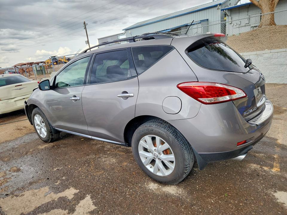 2011 Nissan Murano VIN JN8AZ1MWXBW158994 COPART salvage auction — FRONT END, Nm - Cert Of Title-Salvage, sold $975 on 2026-07-16 (photo 2)