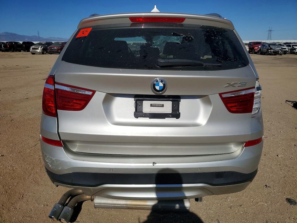 2015 BMW X3 VIN 5UXWX9C53F0D47916 COPART salvage auction — SIDE, Ca - Salvage Certificate, sold $1,700 on 2026-07-06 (photo 6)