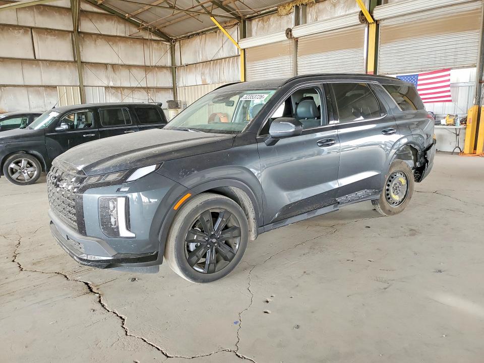 2023 Hyundai Palisade VIN KM8R34GE9PU532353 COPART salvage auction — REAR END, Az - Cert Of Title - Salvage, sold $11,900 on 2026-07-27 (photo 1)