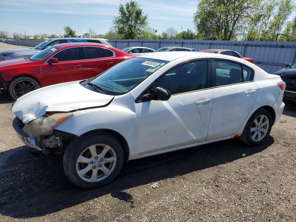 2011 Mazda 3 VIN JM1BL1UF4B1434066 COPART salvage auction — FRONT END, On - Permit Salvage, sold $125 on 2026-07-28 (photo 1)