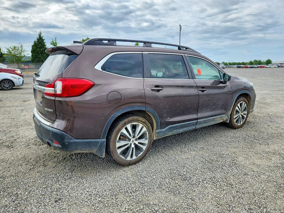 2019 Subaru Ascent VIN 4S4WMAHD5K3411385 COPART salvage auction — VANDALISM, Or - Salvage Title Certificate, sold $5,800 on 2026-07-21 (photo 3)