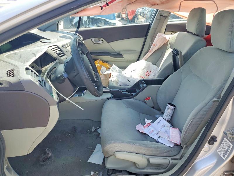 2012 Honda VIN 19XFB2F56CE077924 COPART salvage auction — SIDE, In - Certificate Of Title, sold $450 on 2026-07-02 (photo 7)