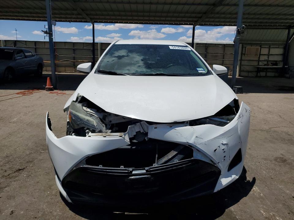 2019 Toyota Corolla VIN 5YFBURHEXKP905081 COPART salvage auction — FRONT END, Tx - Salvage Vehicle Title, sold $4,300 on 2026-07-10 (photo 5)