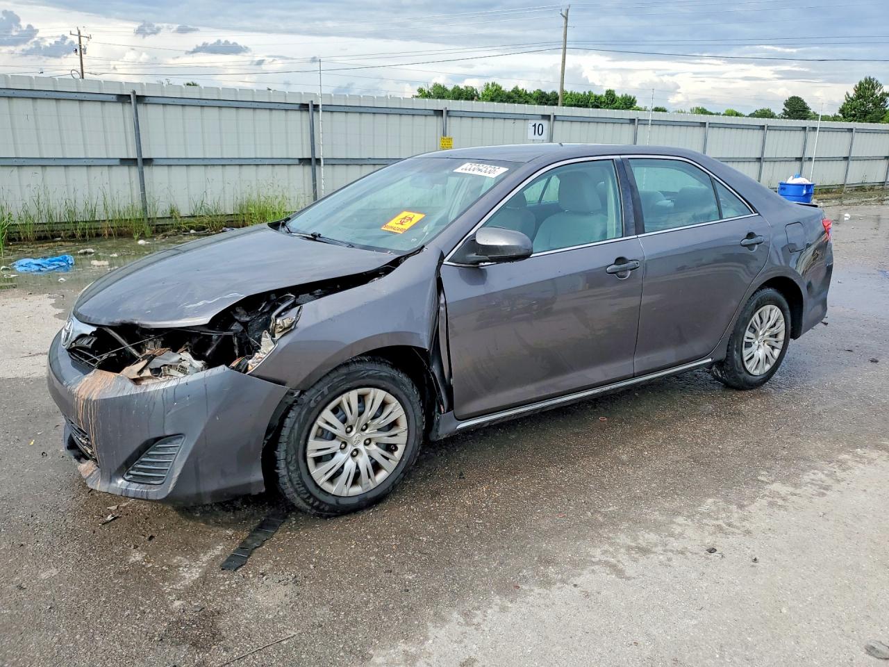2014 Toyota Camry VIN 4T1BF1FK0EU391684 COPART salvage auction — Front End, AL - CERT OF TITLE-SALVAGE TITLE, sold $1,650 on 2026-07-02 (photo 1)