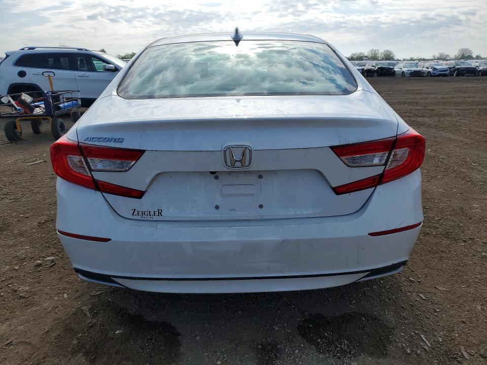 2021 Honda Accord VIN 1HGCV1F15MA078974 COPART salvage auction — FRONT END, Il - Salvage Certificate, sold $6,700 on 2026-07-02 (photo 6)