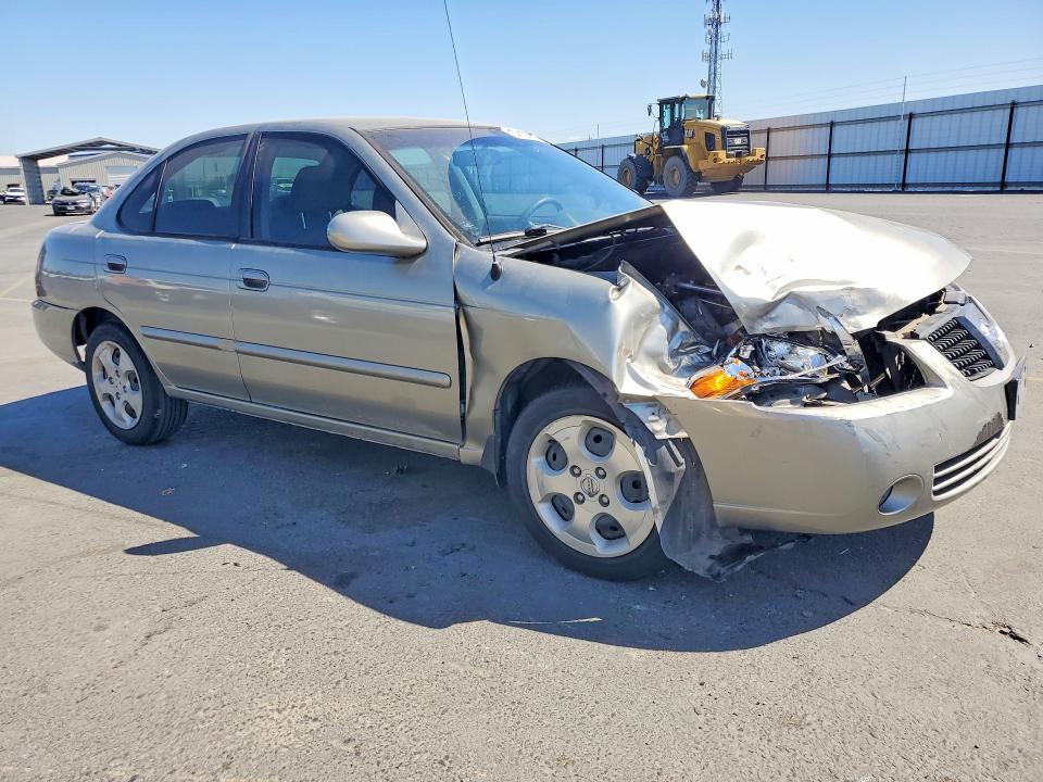 2004 Nissan Sentra VIN 3N1CB51D14L917840 COPART salvage auction — FRONT END, Ca - Salvage Certificate, sold $600 on 2026-07-02 (photo 4)