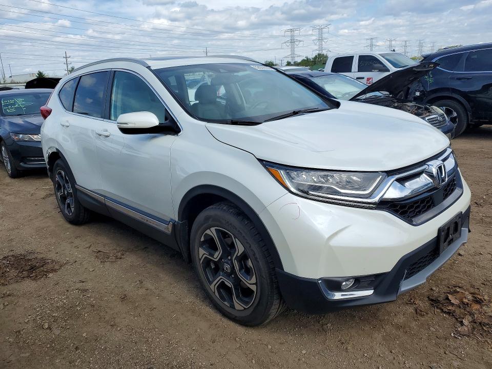 2018 Honda Cr-v VIN 2HKRW2H93JH663930 COPART salvage auction — SIDE, Il - Salvage Certificate, sold $11,600 on 2026-07-09 (photo 4)