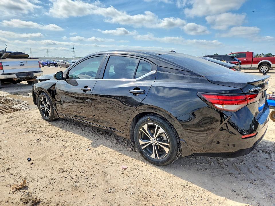2022 Nissan Sentra VIN 3N1AB8CV2NY247539 COPART salvage auction — FRONT END, TX - SALVAGE VEHICLE TITLE, sold $2,900 on 2026-07-21 (photo 2)