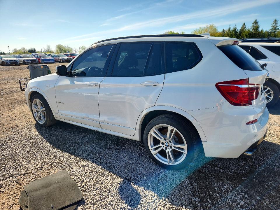 2014 BMW X3 VIN 5UXWX9C53E0D16163 COPART salvage auction — SIDE, On - Permit No Brand - Unfit, sold $1,750 on 2026-07-28 (photo 2)
