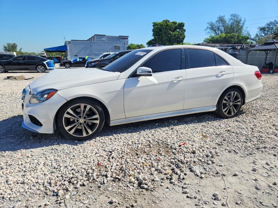 2016 Mercedes-benz E-klasse VIN WDDHF5KB6GB214640 COPART salvage auction — FRONT END, Fl - Cert Of Title Slvg Rebuildable, sold $3,600 on 2026-07-13 (photo 1)