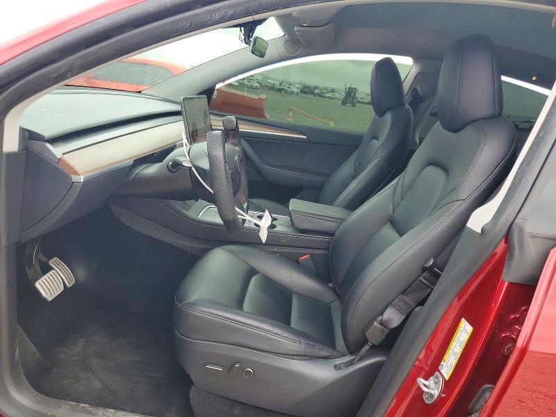 2024 Tesla Model y VIN 7SAYGDEF1RF125710 COPART salvage auction — FRONT END, CA - SALVAGE CERTIFICATE, sold $7,000 on 2026-07-24 (photo 7)