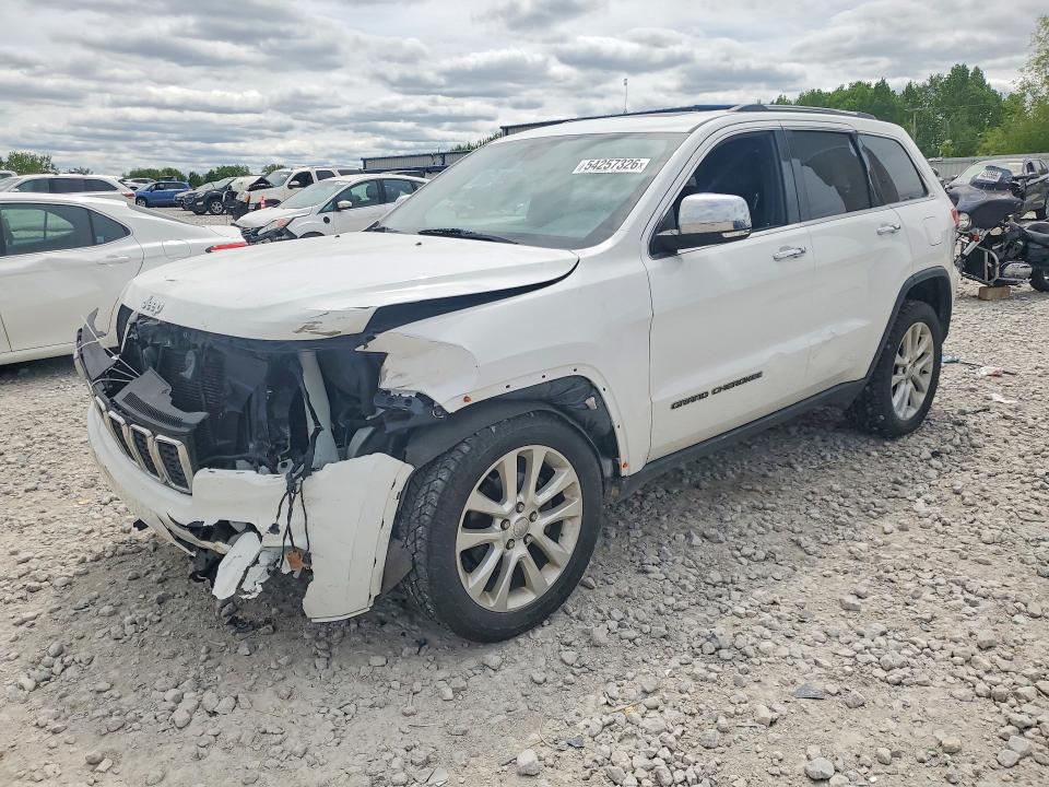 2017 Jeep Cherokee VIN 1C4RJFBG5HC765202 COPART salvage auction — FRONT END, Mi - Certificate Of Title, sold $3,100 on 2026-07-02 (photo 1)