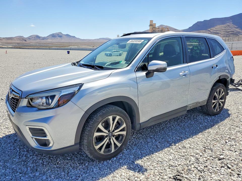 2019 Subaru Forester VIN JF2SKAUC7KH548385 COPART salvage auction — REAR END, Nv - Salvage Title, sold $7,000 on 2026-07-22 (photo 1)