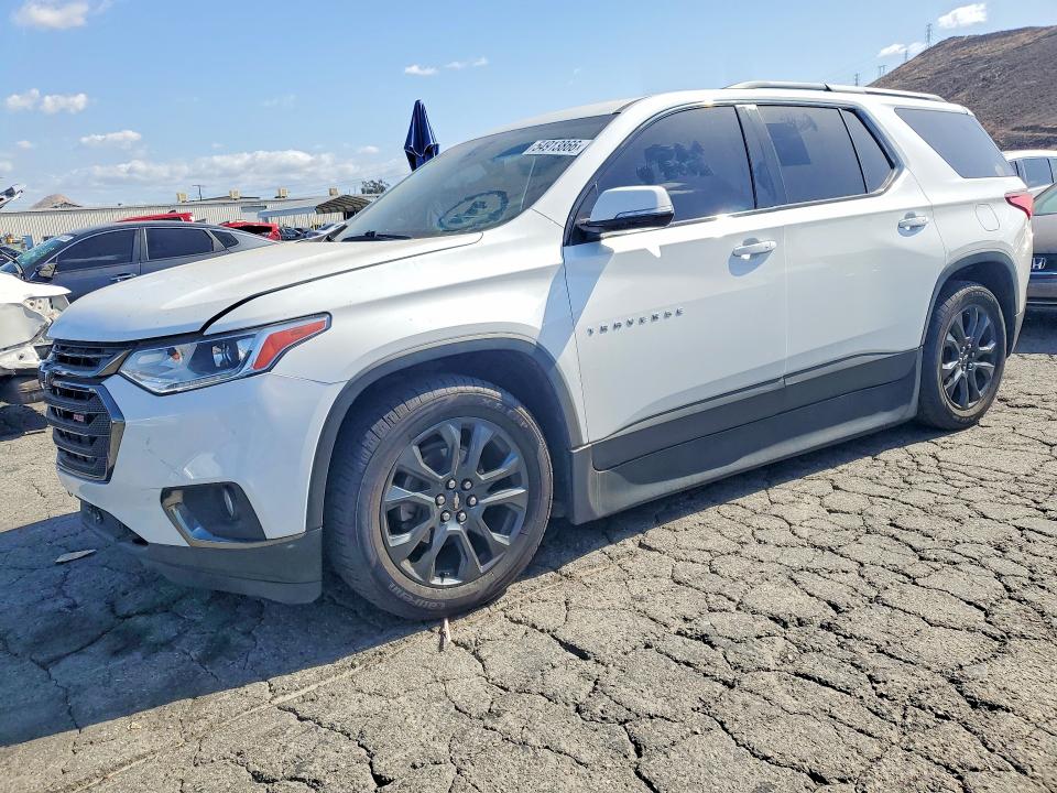 2019 Chevrolet Traverse VIN 1GNERJKX2KJ238206 COPART salvage auction — WATER/FLOOD, Ca - Salvage Certificate, sold $6,700 on 2026-07-02 (photo 1)